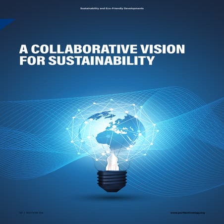A Collaborative Vision for Sustainability - PTI Journal