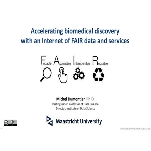 Accelerating biomedical discovery with an Internet of FAIR data and services ...