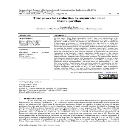 03 20270 true power loss reduction