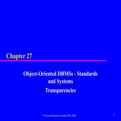 Adbms 15 object data management group | PPTX