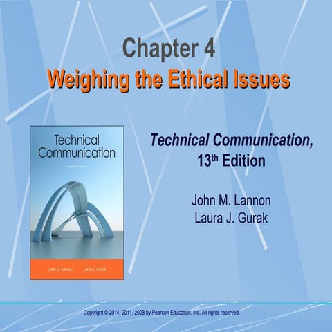 Chapter 4: Weighing the Ethical Issues