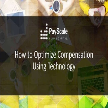 Webinar-How to Optimize Compensation Using Technology