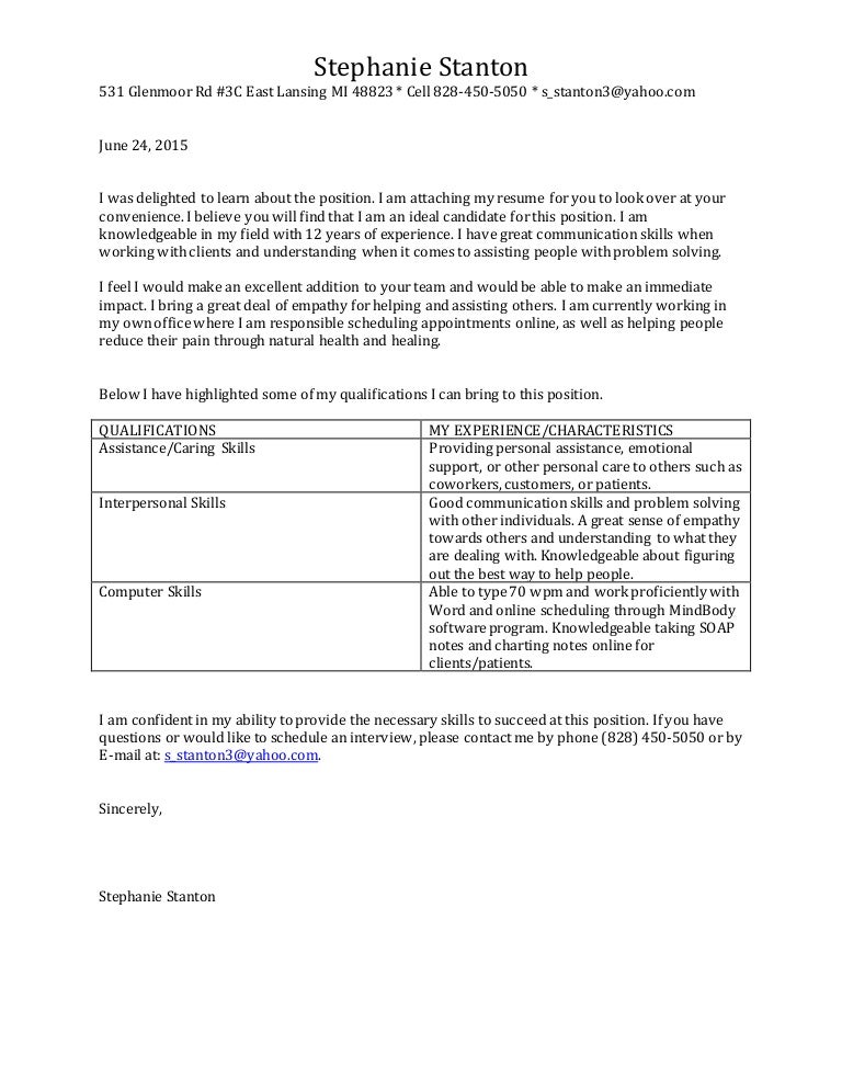 Revised Cover Letter 2015