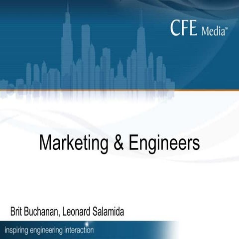 Integrating the Marketing and Engineering Points of View in Marketing Communi...