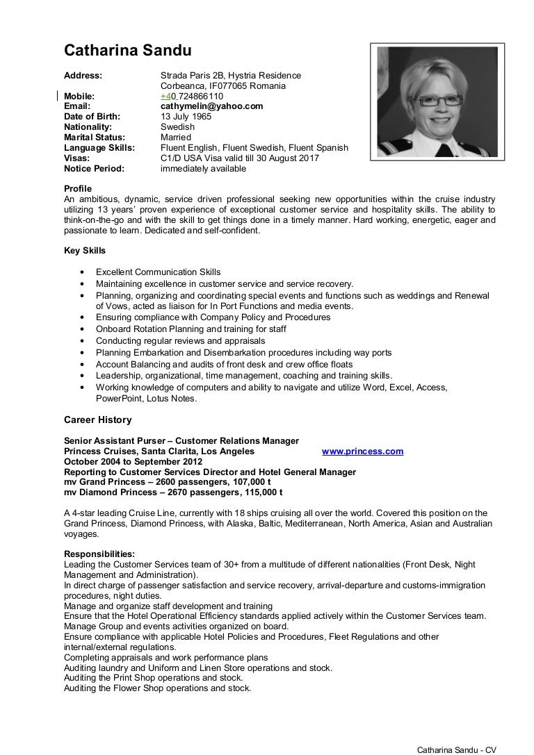Catharina Sandu Cv March