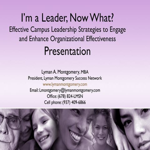 Campus Leadership Presentation | PPT