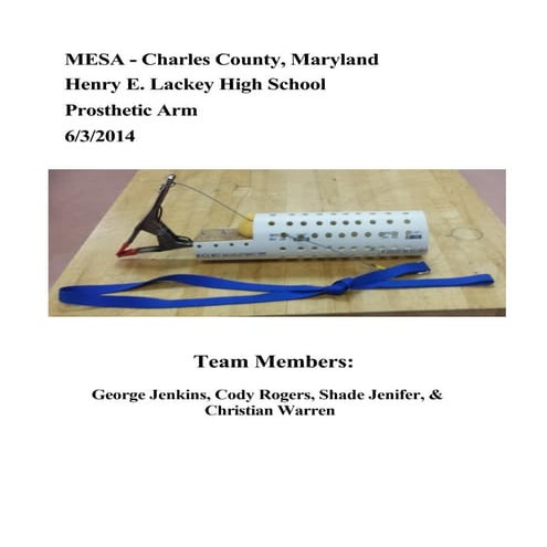 Lackey_Prosthetic_Arm_Report_Nationals