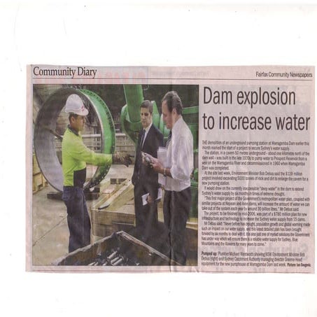 Fairfax Newspaper Article