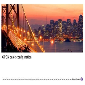 ALU  7360 5520_gpon_basic_configuration