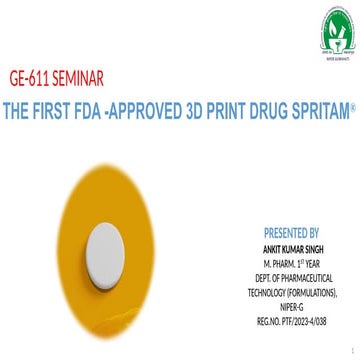 World First 3D Printing | ZipDose® Technology | SPRITAM® | Aprecia ...