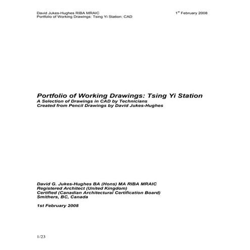 tsingyiCAD portfolio