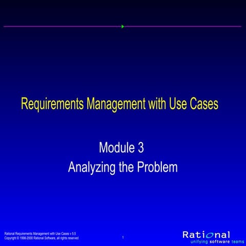 03 Analyzing The Problem