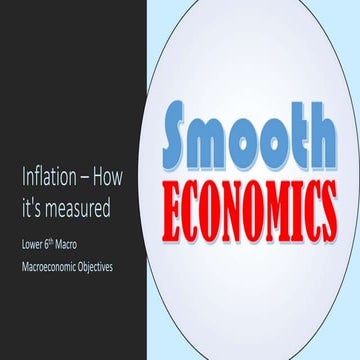 Inflation - How it's measured
