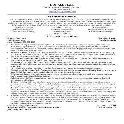 DONALD HALL basic resume | PDF