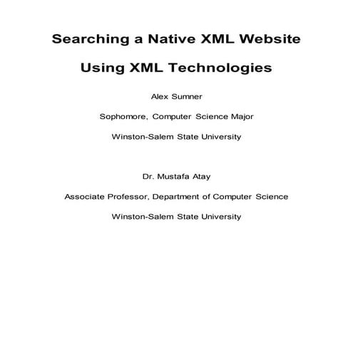 SURE Research Report