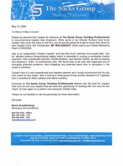 Ref Letter David Gilmour | PDF