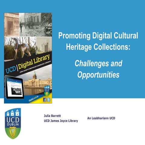Promoting Digital Cultural Heritage Collections: Challenges and Opportunities