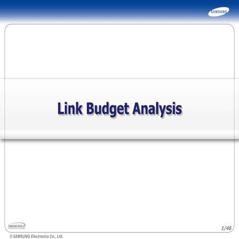 Basic theory link_budget_analysis (SAMSUNG)