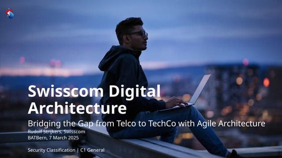 Bridging the Gap from Telco to Techco with Agile Architecture