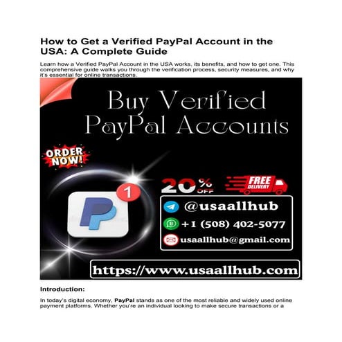 03 Best Place To Buy Verified Paypal Accounts in USA.docx