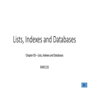 03 chapter03 lists_indexes_databases