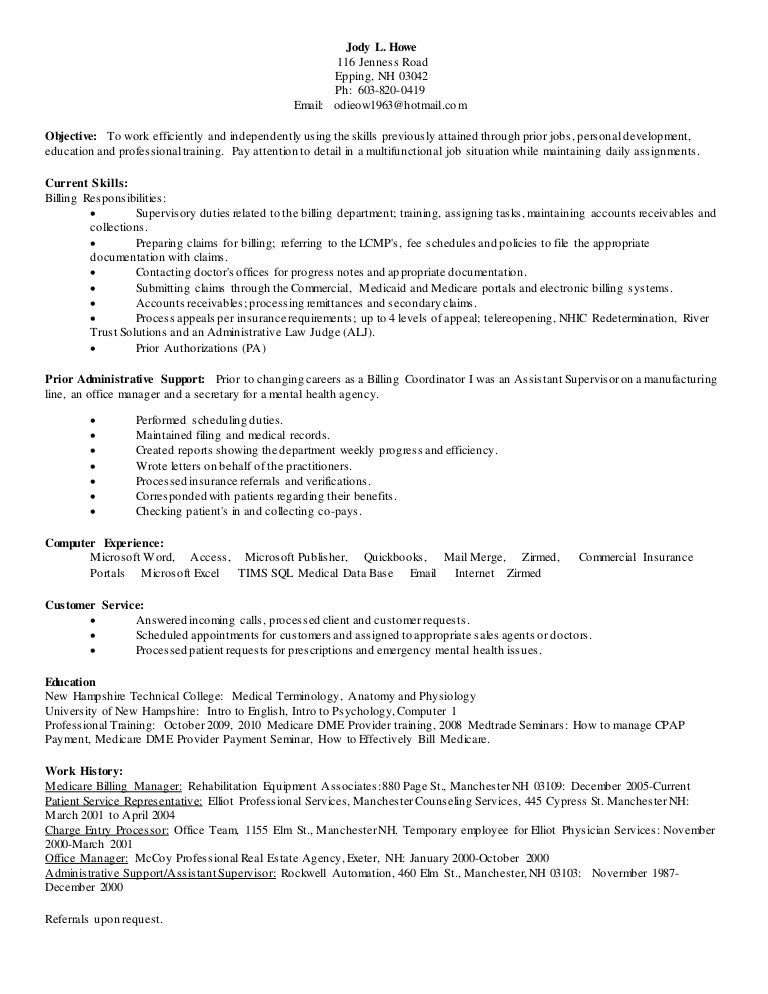Medical Billing Resume - 03d2fb18 6d32 4d47 B7a8 3c52144edc6f 160314011706 Thumbnail 4 