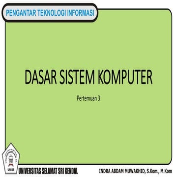 03 dasar sistem komputer