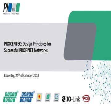 Design principles for successful Profinet networks -  Pietro Benfatti