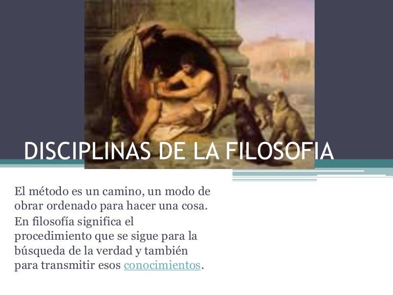03 disciplinas de la filosofia