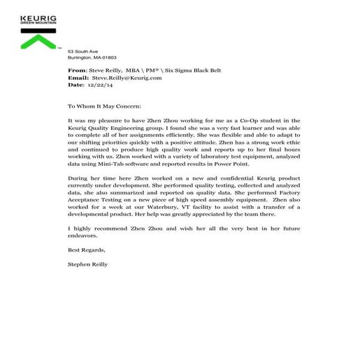 Kevin Madden letter | DOCX