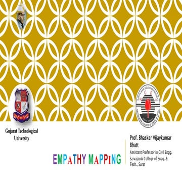 Empathy mapping in Design Engineering