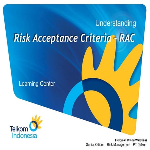 03 enterprise risk management   telkom 2011 rac