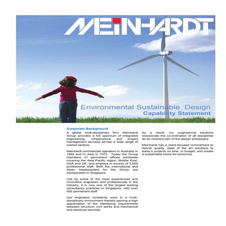 Environmental Sustainable Design Capability