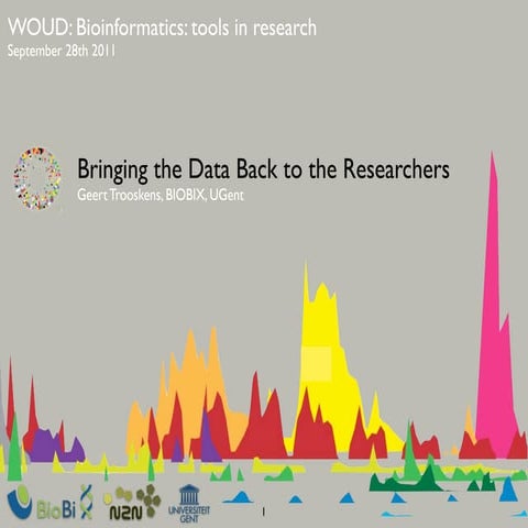 Bringing the data back to the researchers