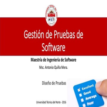03 gestión de pruebas de software   diseño de casos de pruebas