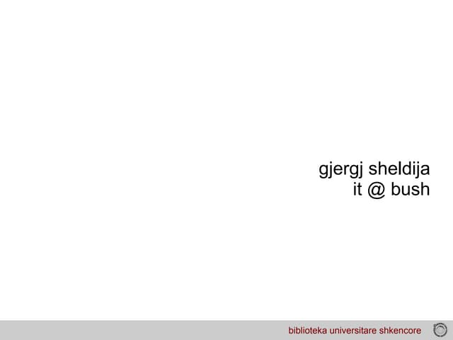 Gjergj Sheldija: Albania