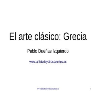 El arte griego
