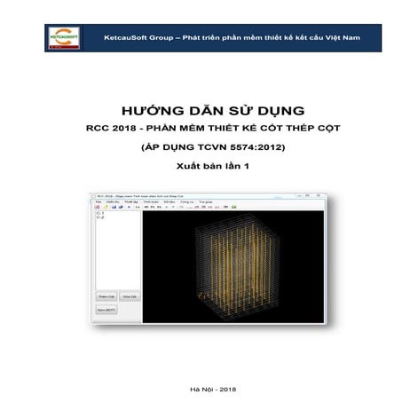 Phần mềm RCC - Tính toán cốt thép cột