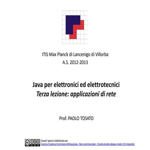 Introduzione al linguaggio Java