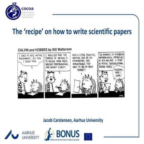 Getting Published Workshop, Jacob Carstensen