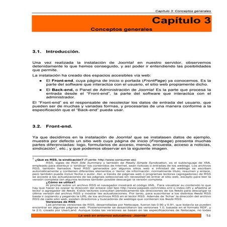 03 Joomla. Conceptos Generales