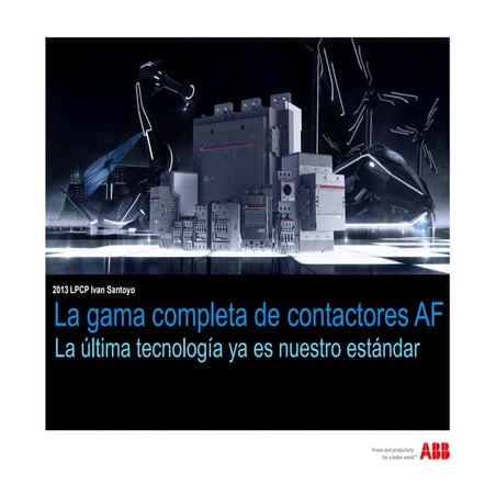 03 la gama completa de contactores af_ABB | PDF