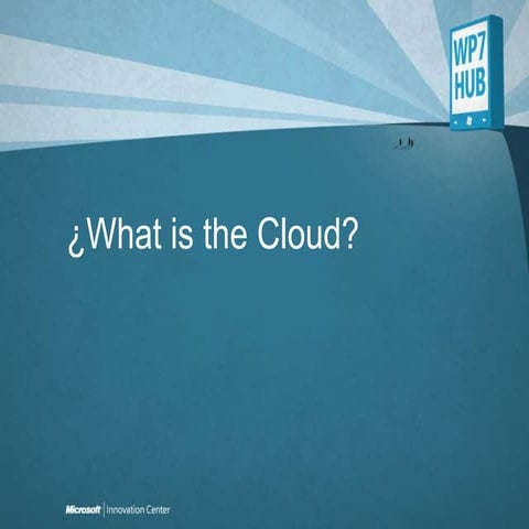 WP7 HUB_Launch event Windows Azure