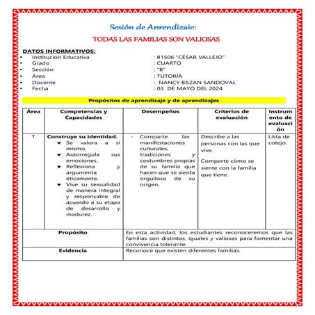 03 MAYO TUT TODAS LAS FAMILIAS SON VALIOSAS.docx - Document Preview