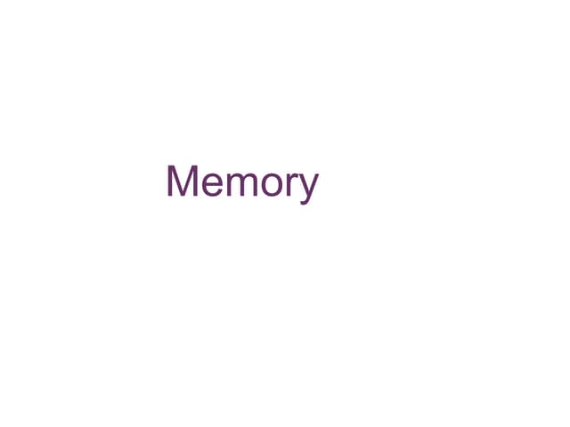 Linux Performance Tunning Memory