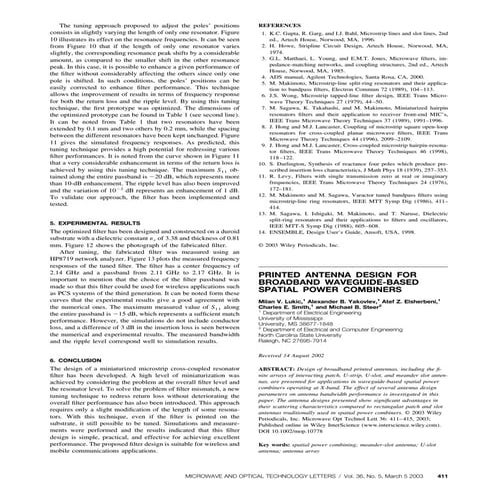 03 motl lukic_yakovlevelsherbenietal_printedantennadesignspatialpowercombiner