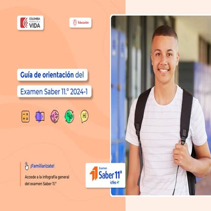 Guía de Orientación Prueba Saber 11 2025 | PDF