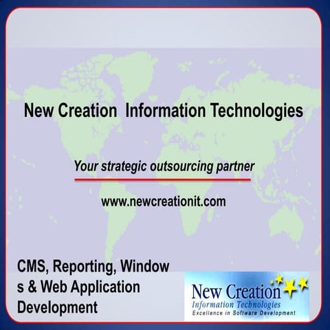 03 Outsource To India Desktop Applications Reporting Tools