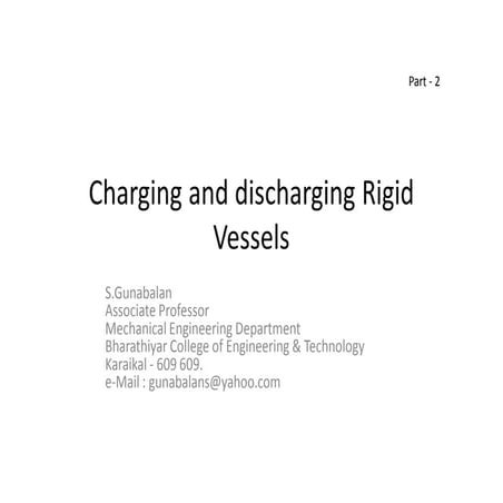 03 part2 charging and discharging rigid Vessels