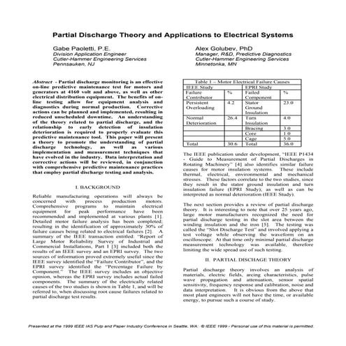 03 partial discharge theory cutler-hammer